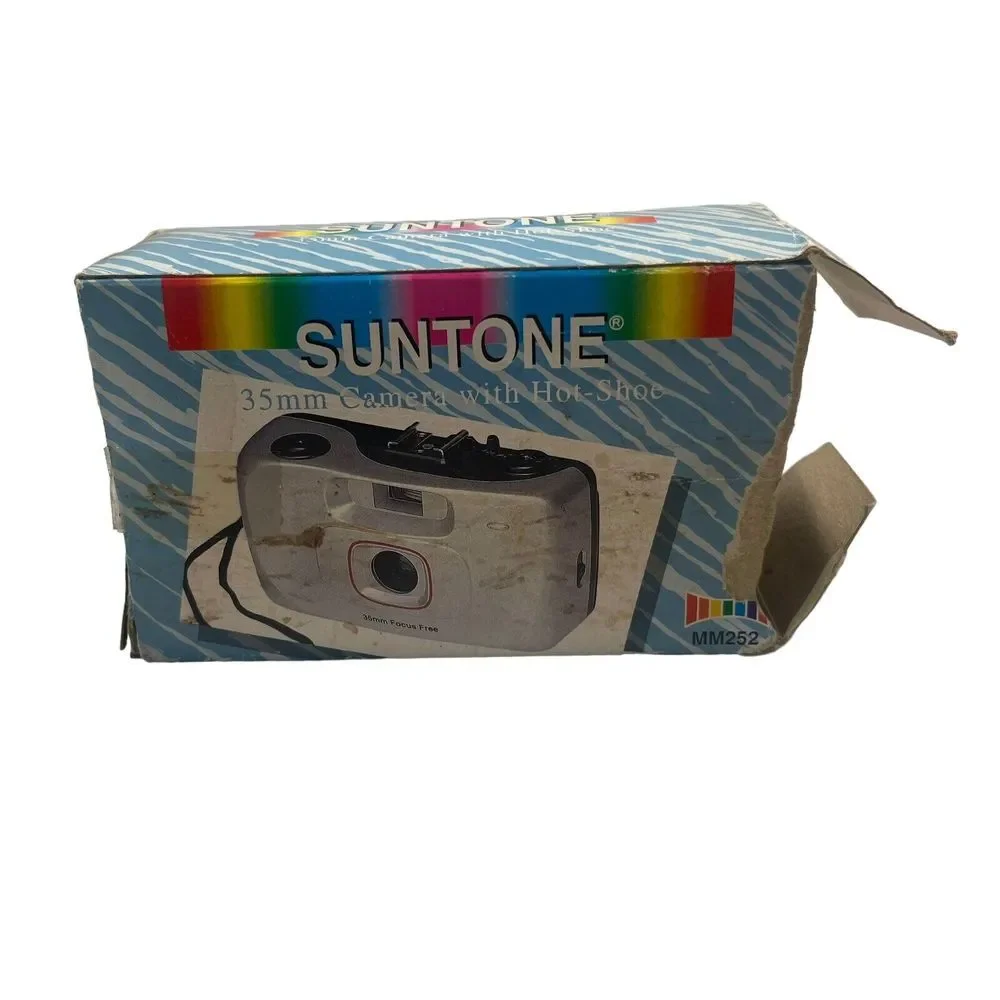 Vintage Suntone MM252 35mm Camera‎ w/ Box Never Used *Read Des*